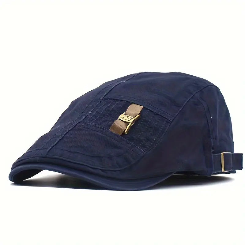 Walter - Adjustable Cotton Flat Cap (1+1 FREE)