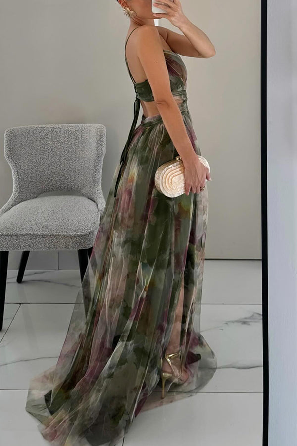 Flora™ | Floral Long Dress