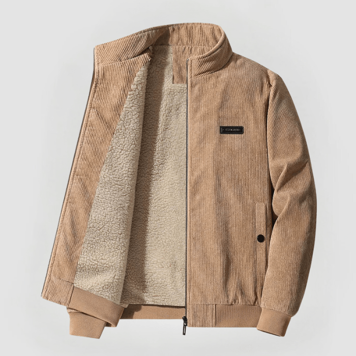 Winston™ | Cord Jacket with Fleece Lining