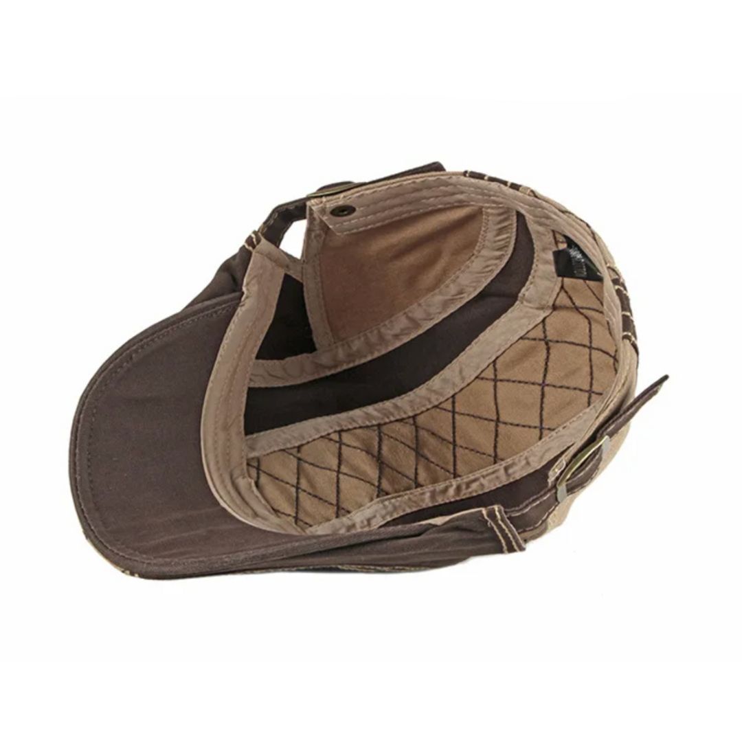 Paul - Vintage Adjustable Flat Cap
