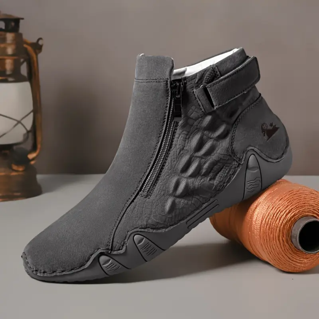 Alfred – Heritage Textured Design Comfort Ankle Boots