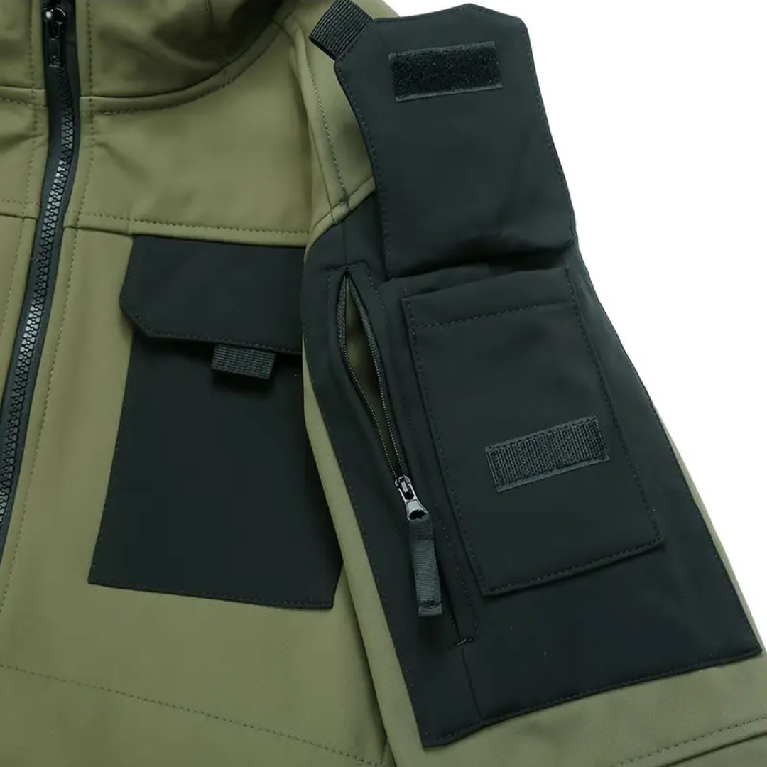 Jason – Fleece-Lined Tactical Utility Jacket