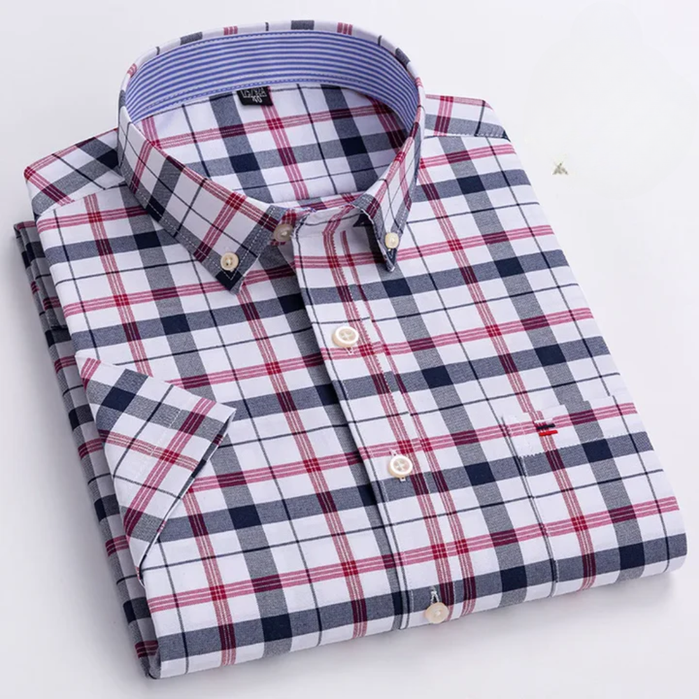 Philip - Classic Cotton Shirt With Pattern (1+1 FREE)
