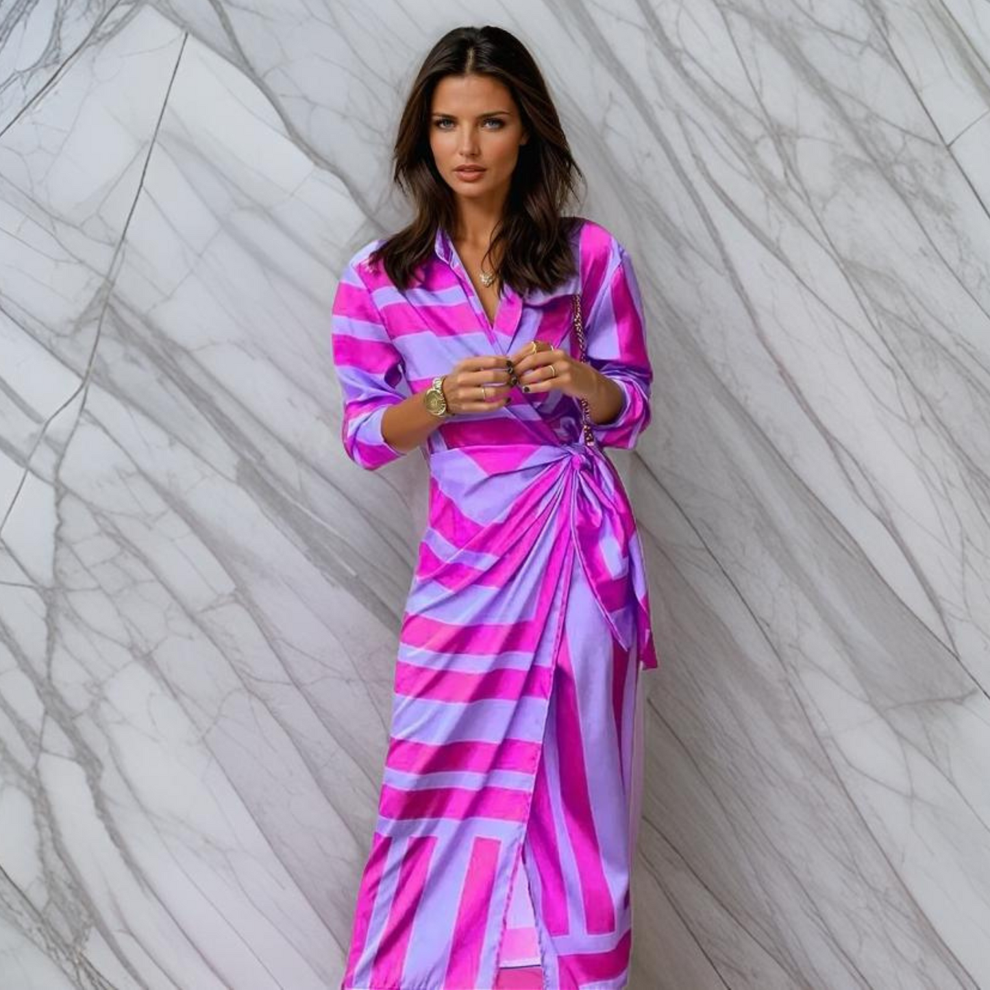 Juliette™ | Wrap Dress with Print