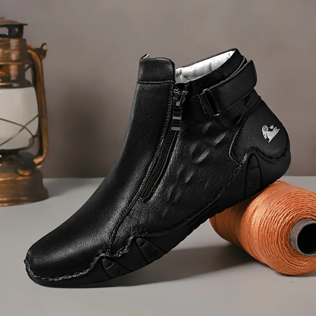 Alfred – Heritage Textured Design Comfort Ankle Boots