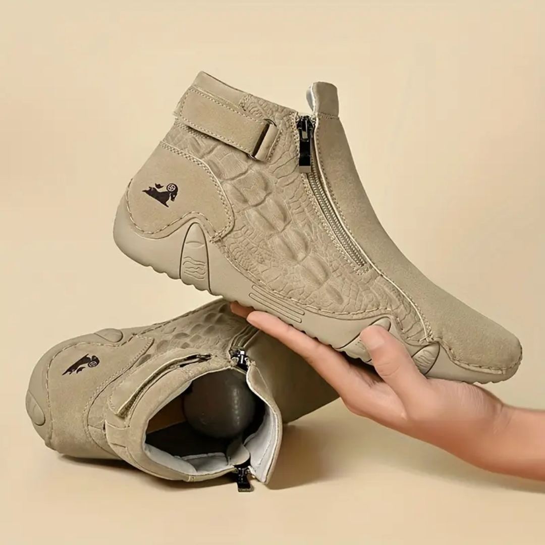 Alfred – Heritage Textured Design Comfort Ankle Boots