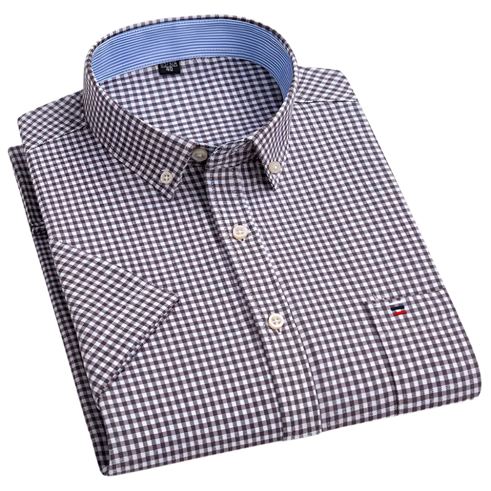 Philip - Classic Cotton Shirt With Pattern (1+1 FREE)