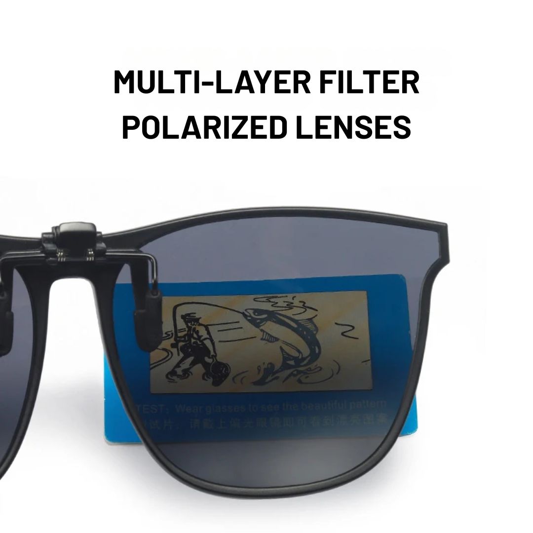 FlipShade™ - Flip-On Polaried Lenses (2+2 FREE)