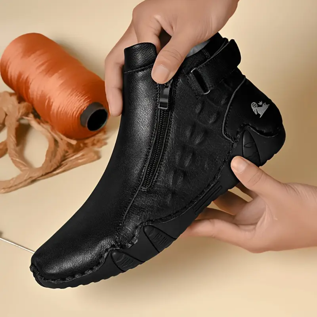 Alfred – Heritage Textured Design Comfort Ankle Boots