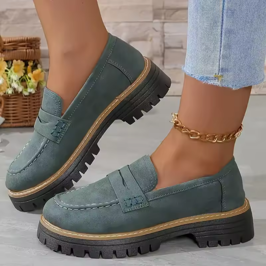 NADIA™ | Timeless Suede Loafers