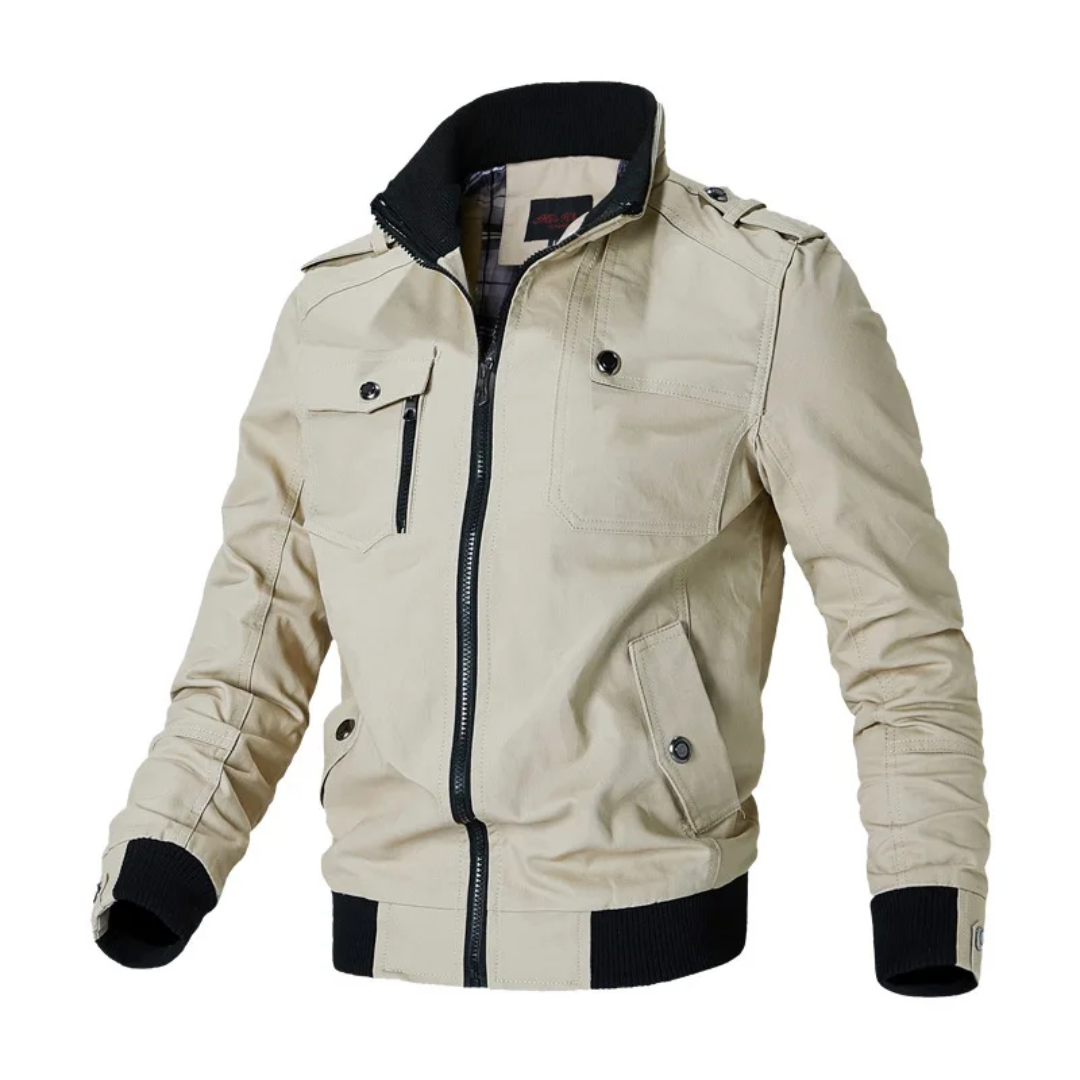 Simon – Classic Utility Bomber Jacket