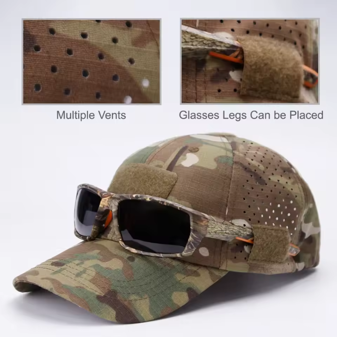 Logan – Tactical Cap & Sunglasses Set for Men (FREE SUNGLASSES)