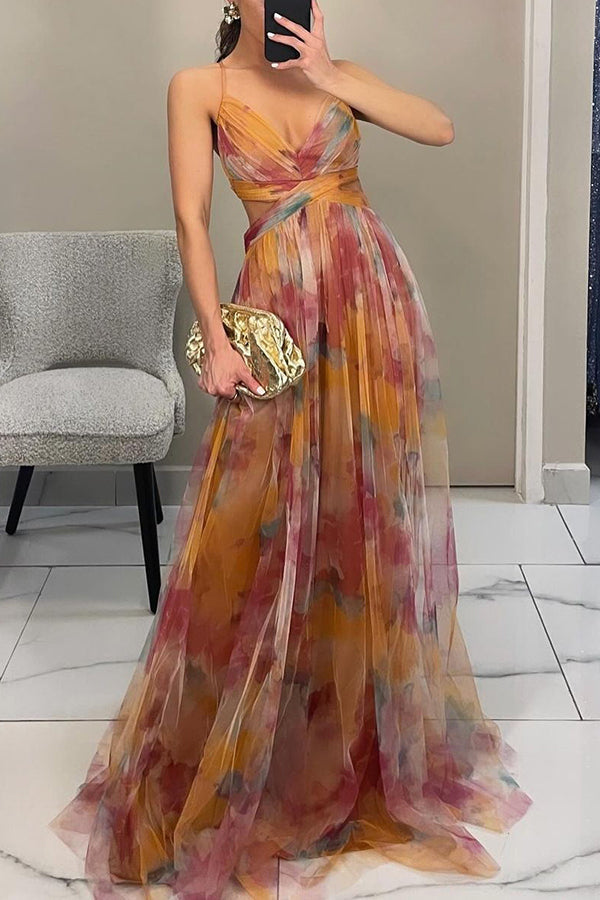 Flora™ | Floral Long Dress