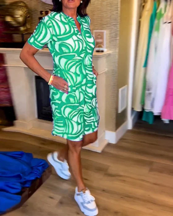 Eleanor™ | V-Neck Dress