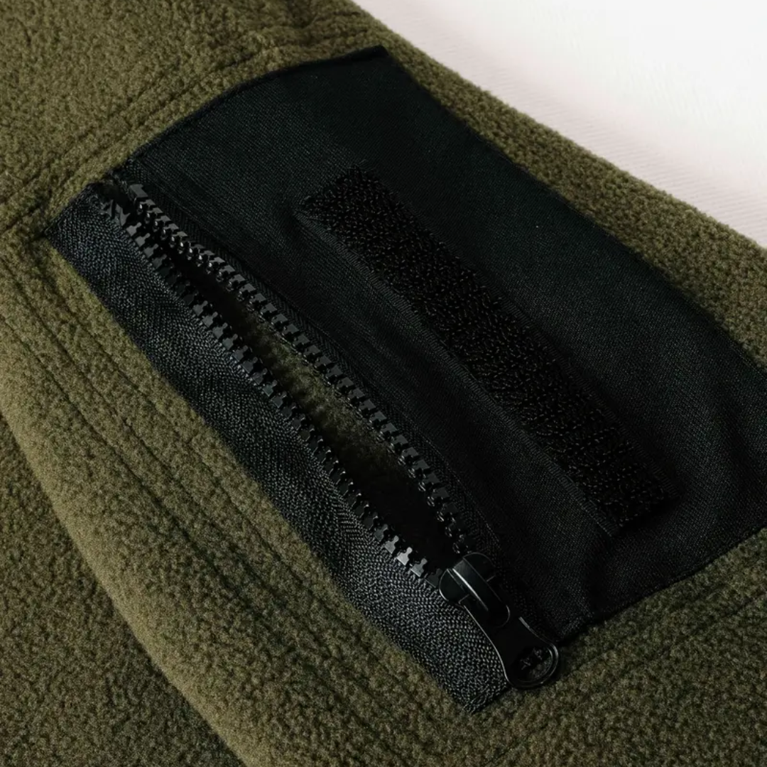 Gareth – Tactical Fleece Pullover with Utility Zips