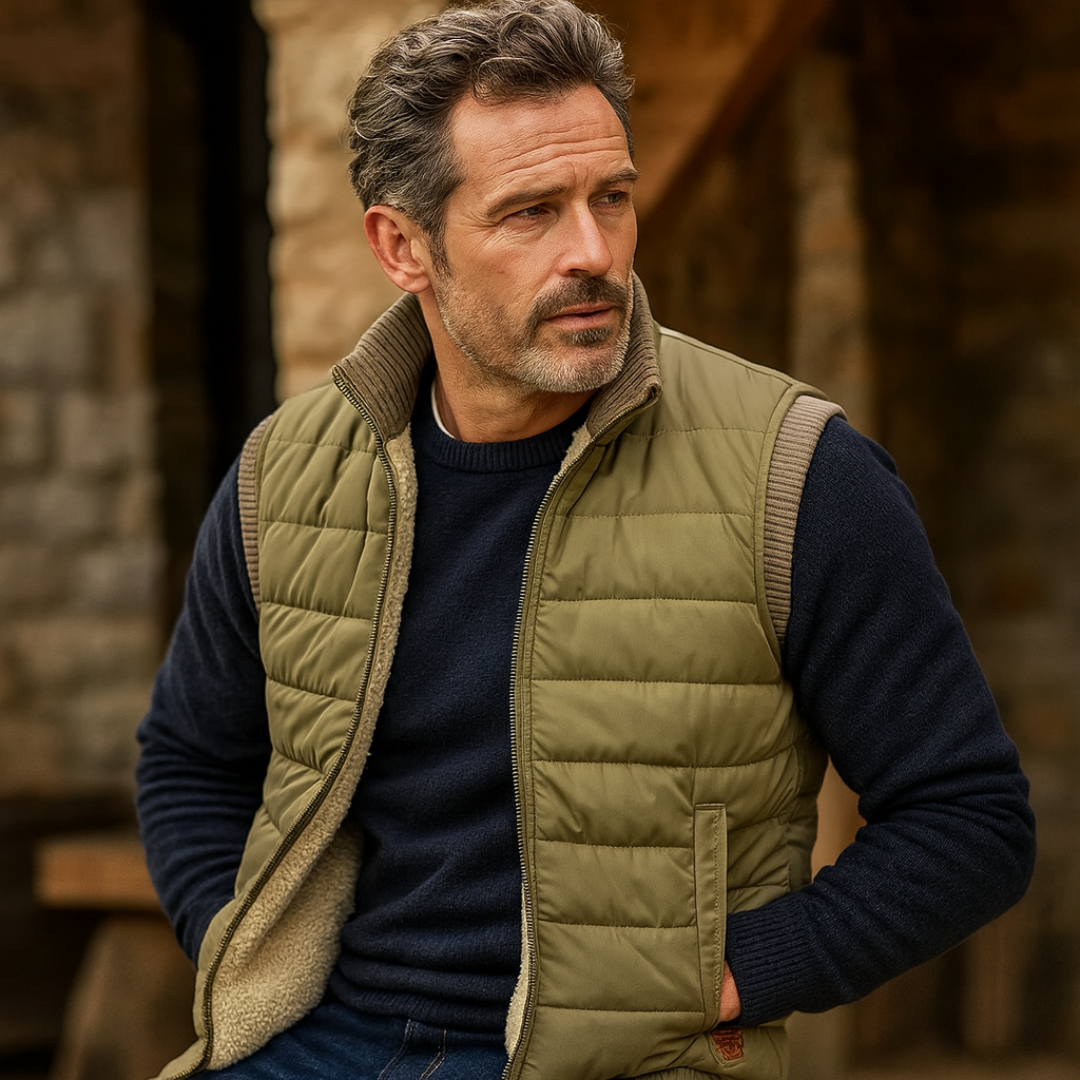 Arthur – Rugged Warmth Gilet