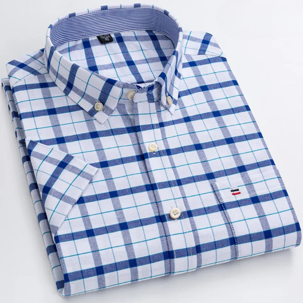 Philip - Classic Cotton Shirt With Pattern (1+1 FREE)