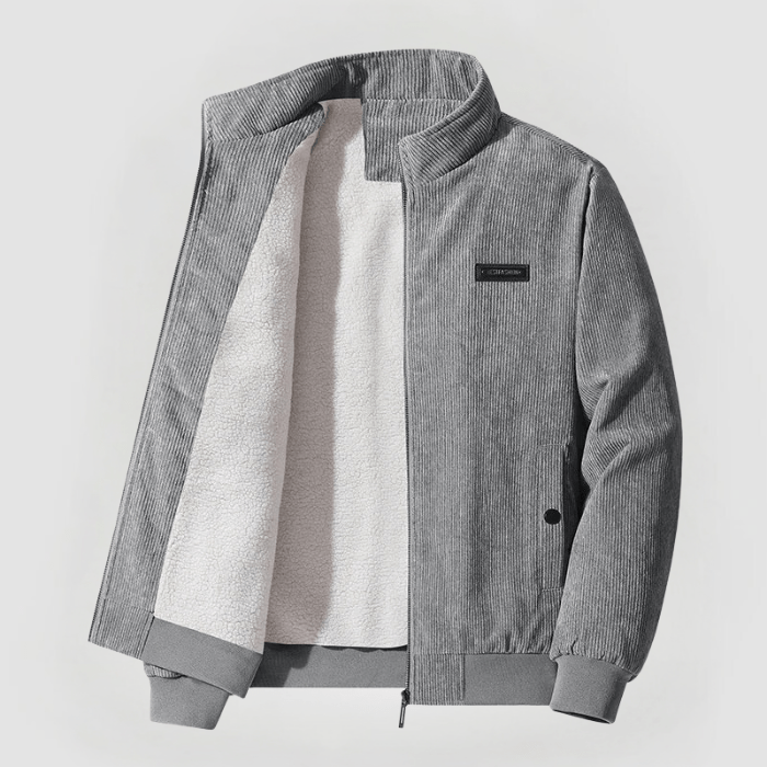 Winston™ | Cord Jacket with Fleece Lining
