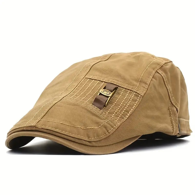 Walter - Adjustable Cotton Flat Cap (1+1 FREE)