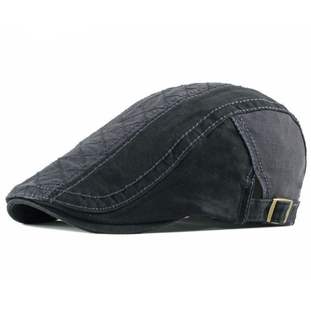 Paul - Vintage Adjustable Flat Cap