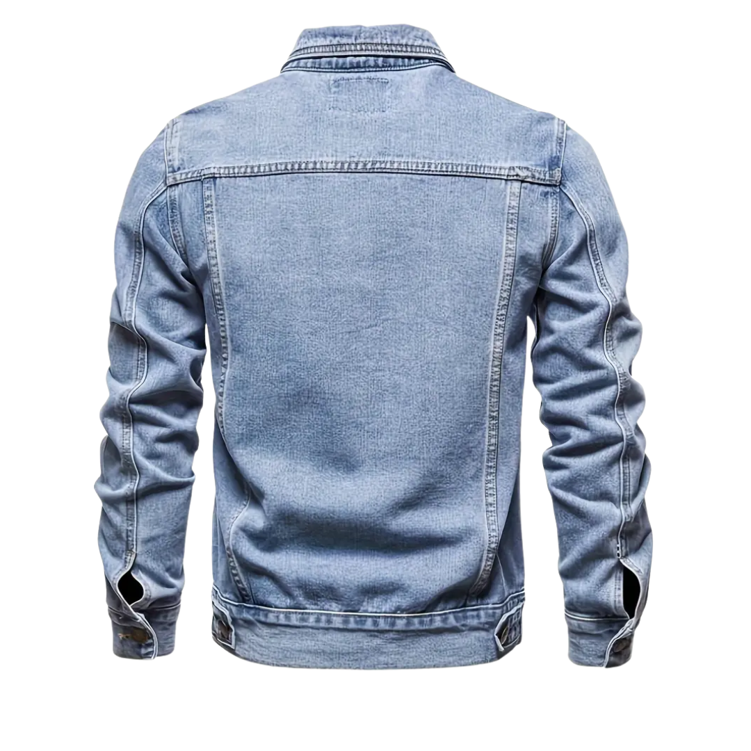 Alfred – Classic Light Wash Denim Jacket