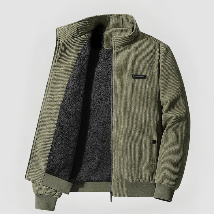 Winston™ | Cord Jacket with Fleece Lining