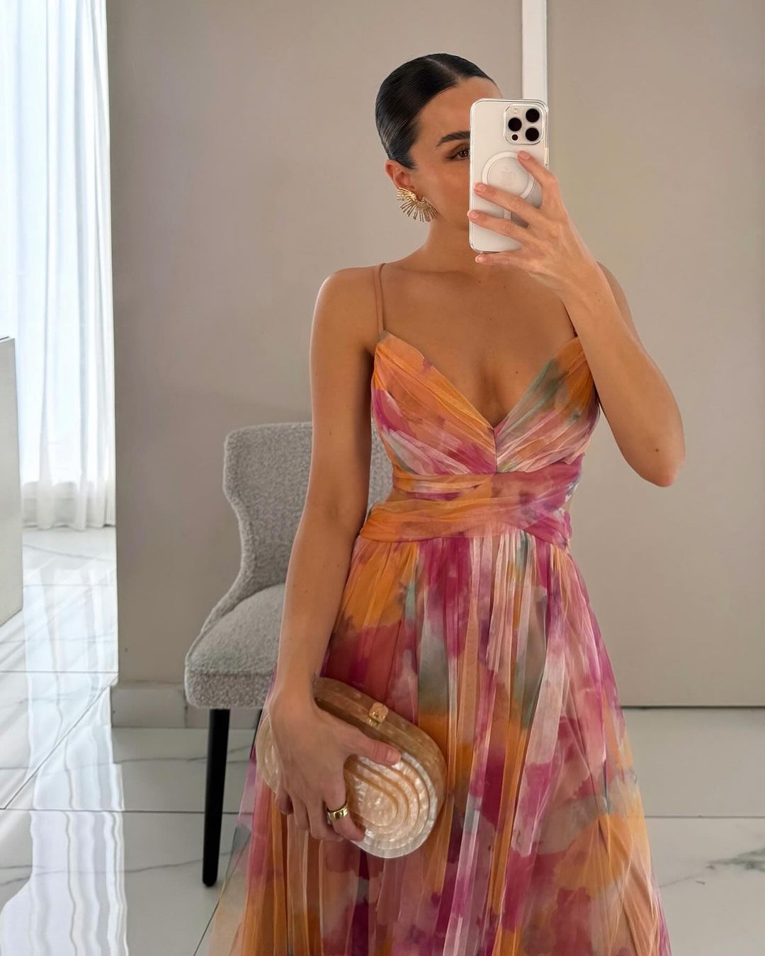 Flora™ | Floral Long Dress