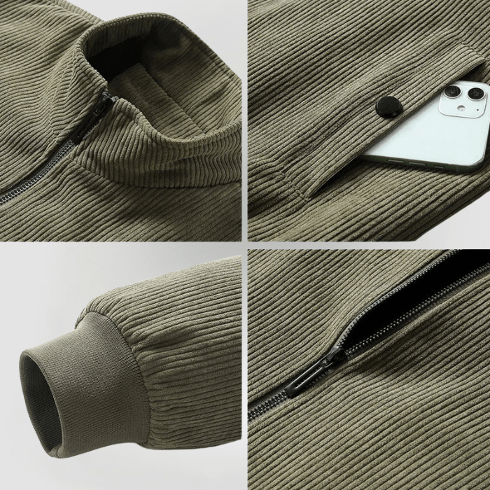 Winston™ | Cord Jacket with Fleece Lining