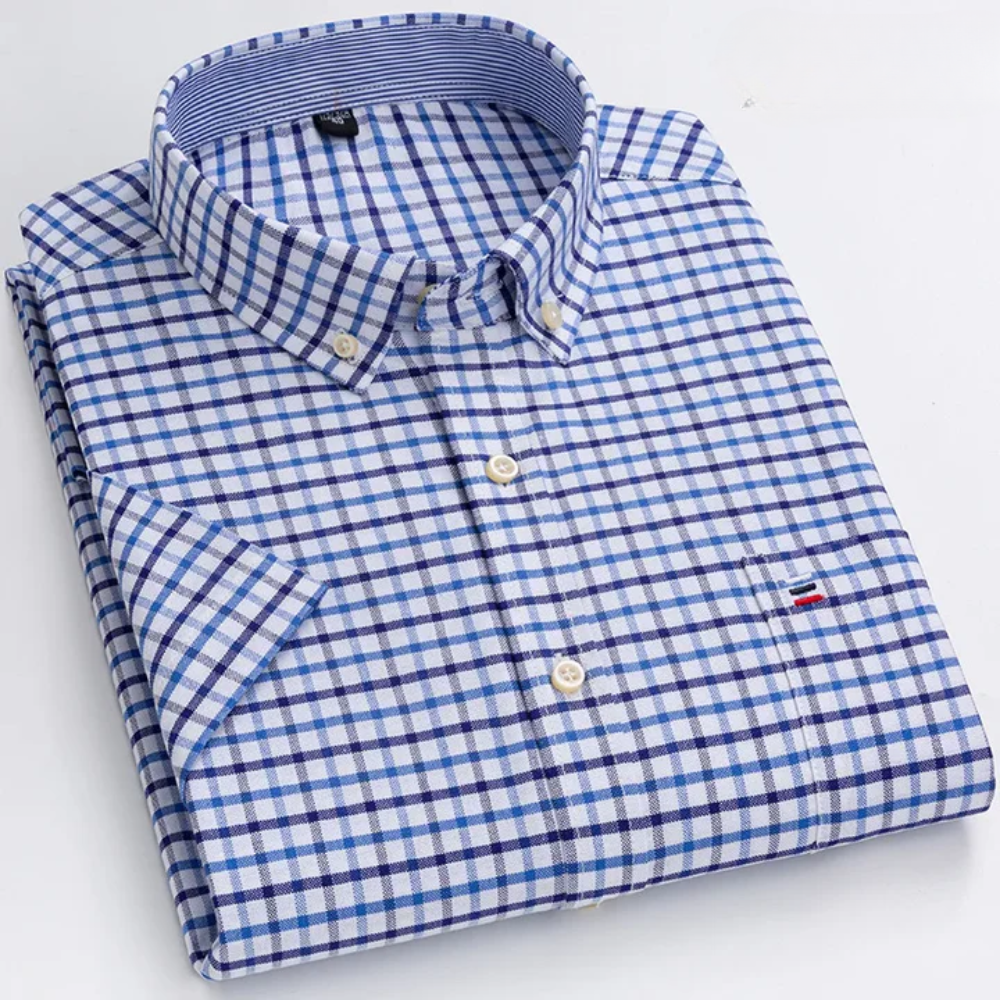 Philip - Classic Cotton Shirt With Pattern (1+1 FREE)