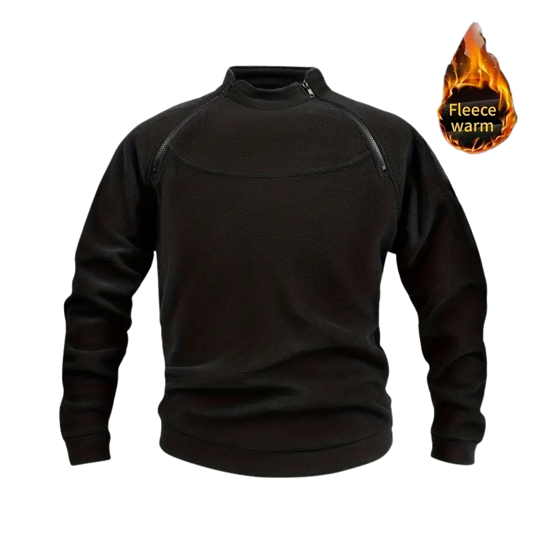 Gareth – Tactical Fleece Pullover with Utility Zips