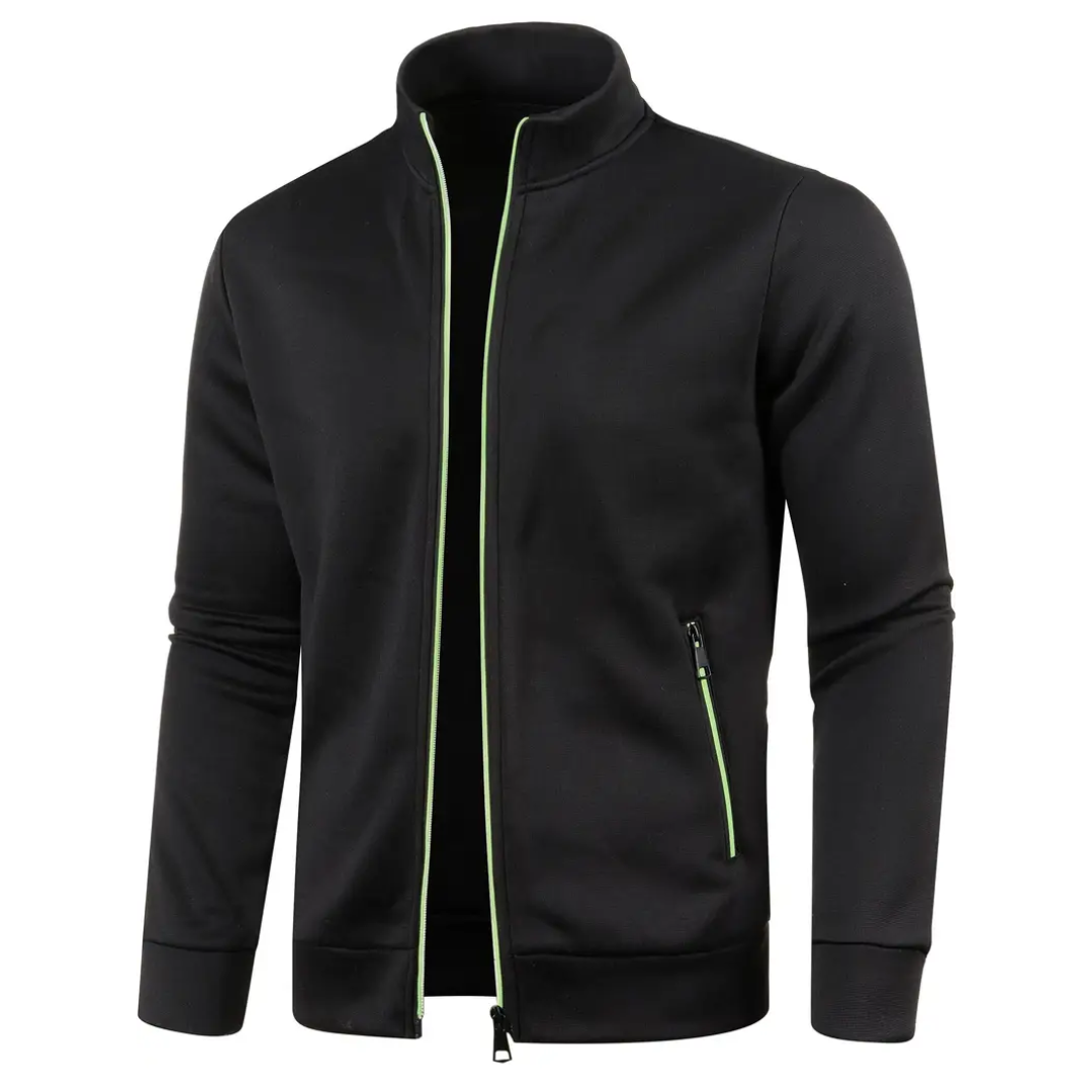 Clive – Classic Zip-Up Knit Jacket
