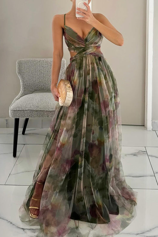 Flora™ | Floral Long Dress