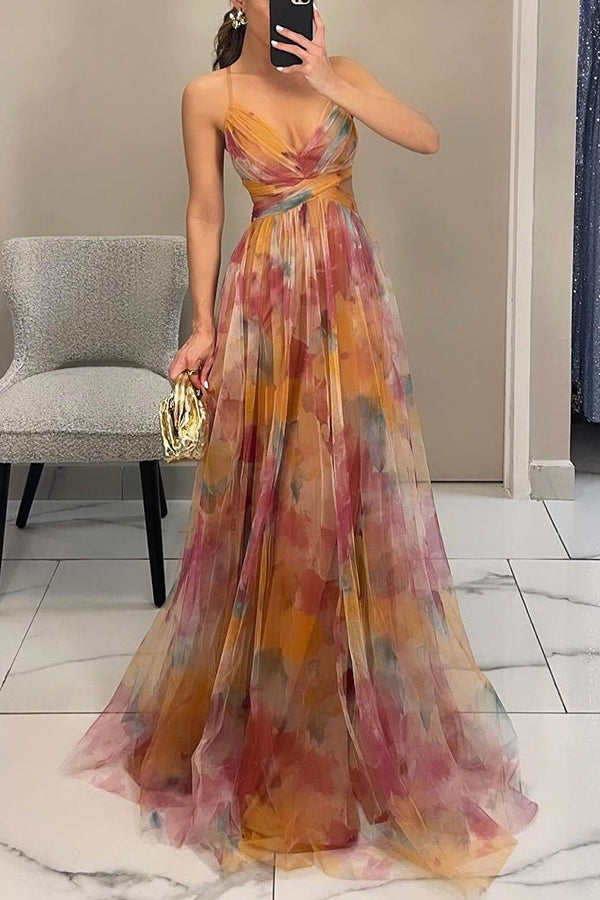 Flora™ | Floral Long Dress