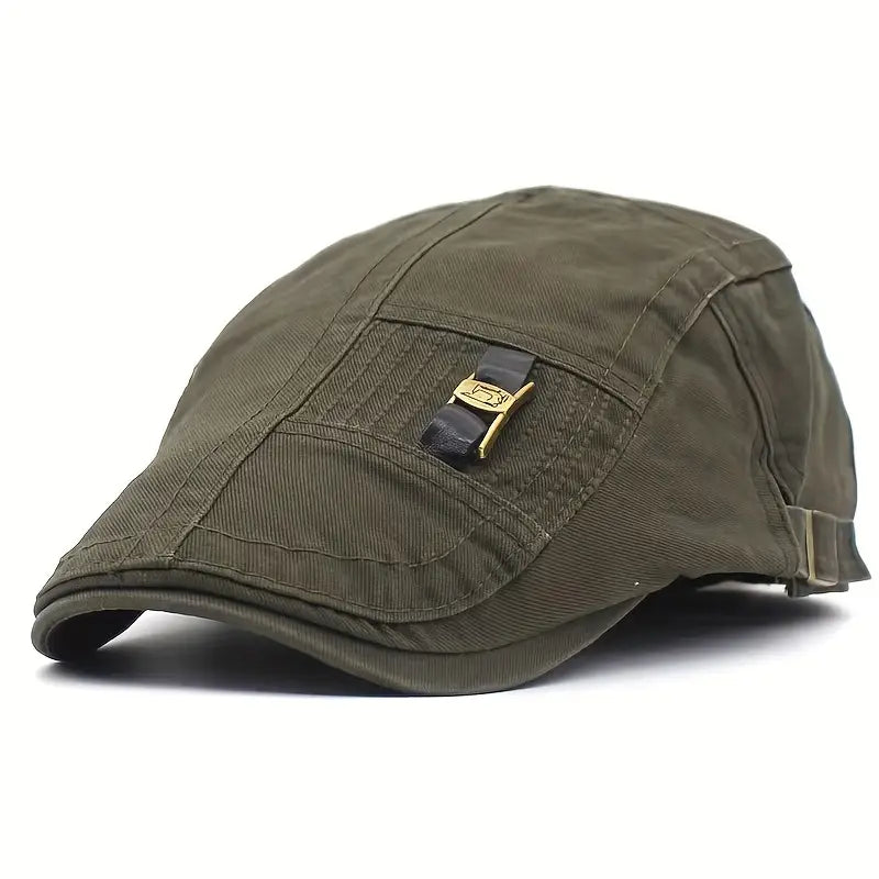 Walter - Adjustable Cotton Flat Cap (1+1 FREE)