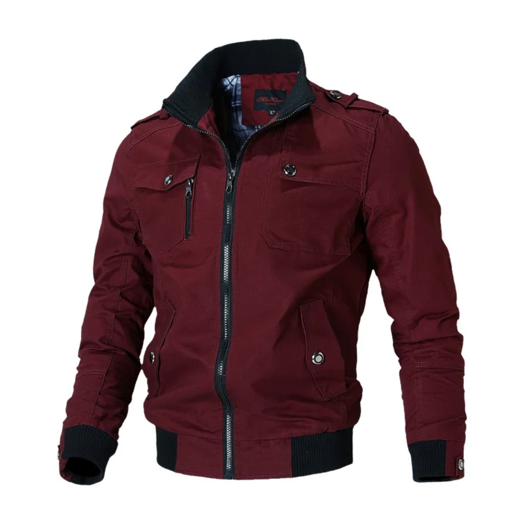 Simon – Classic Utility Bomber Jacket