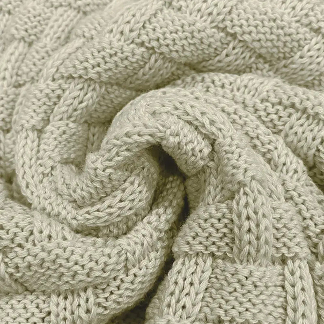Malcolm – Textured Knit Button Collar Jumper