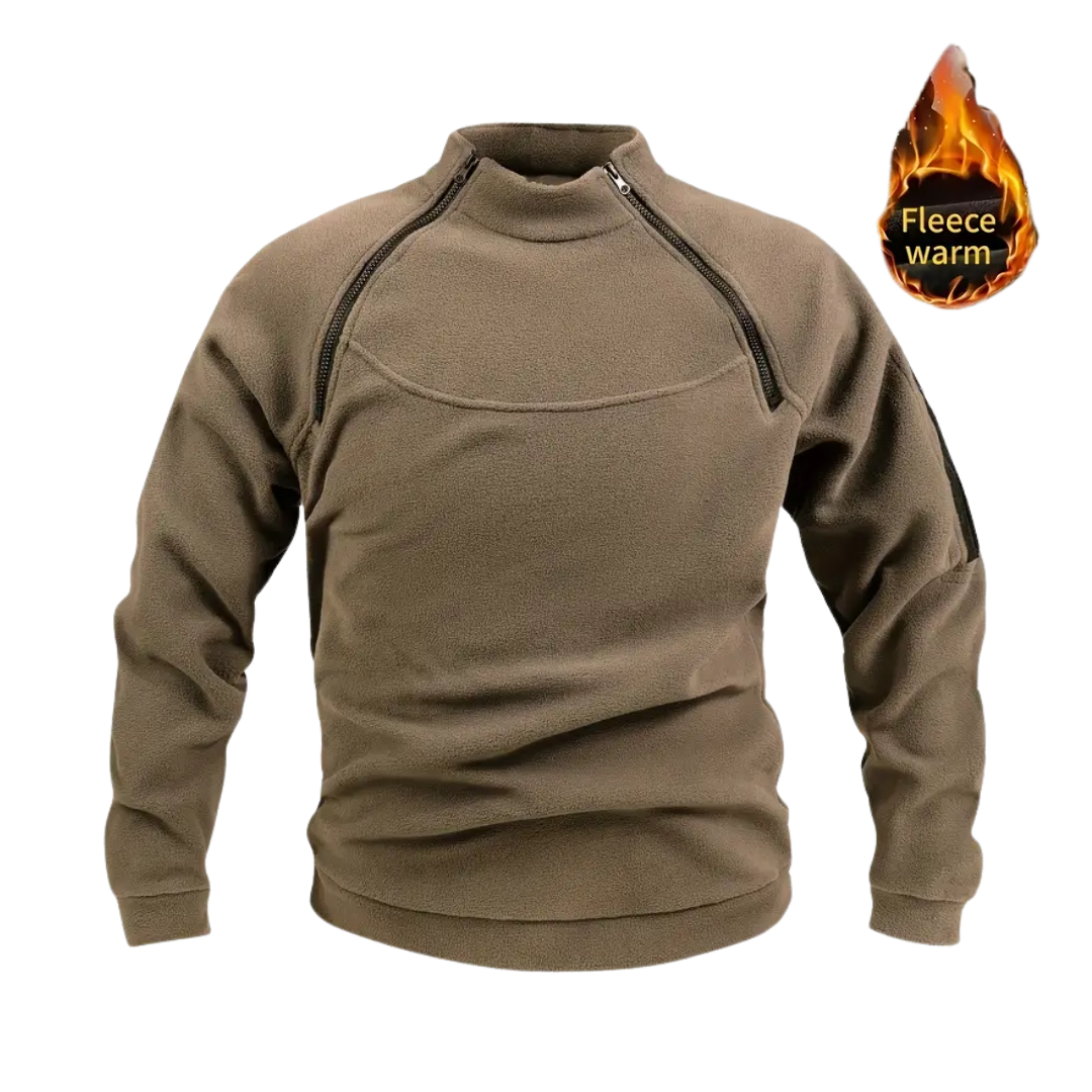 Gareth – Tactical Fleece Pullover with Utility Zips