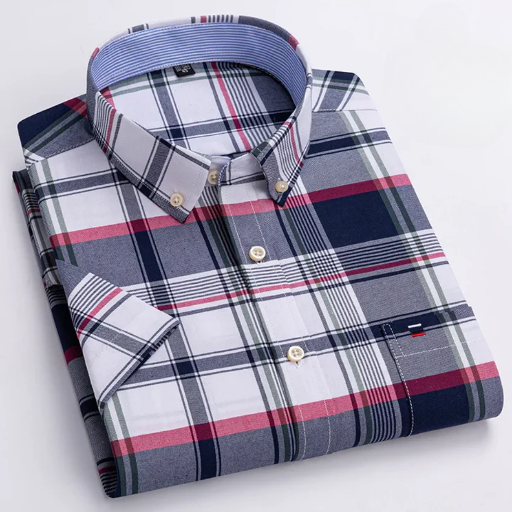 Philip - Classic Cotton Shirt With Pattern (1+1 FREE)