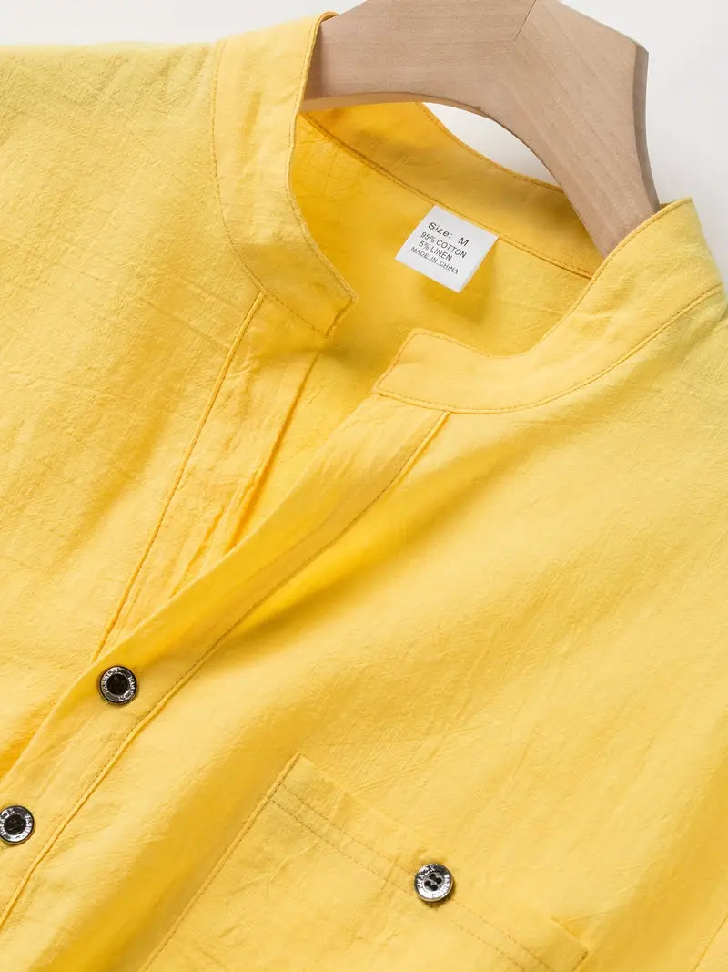 Peter - Elegant Short Sleeve Shirt (1+1 FREE)