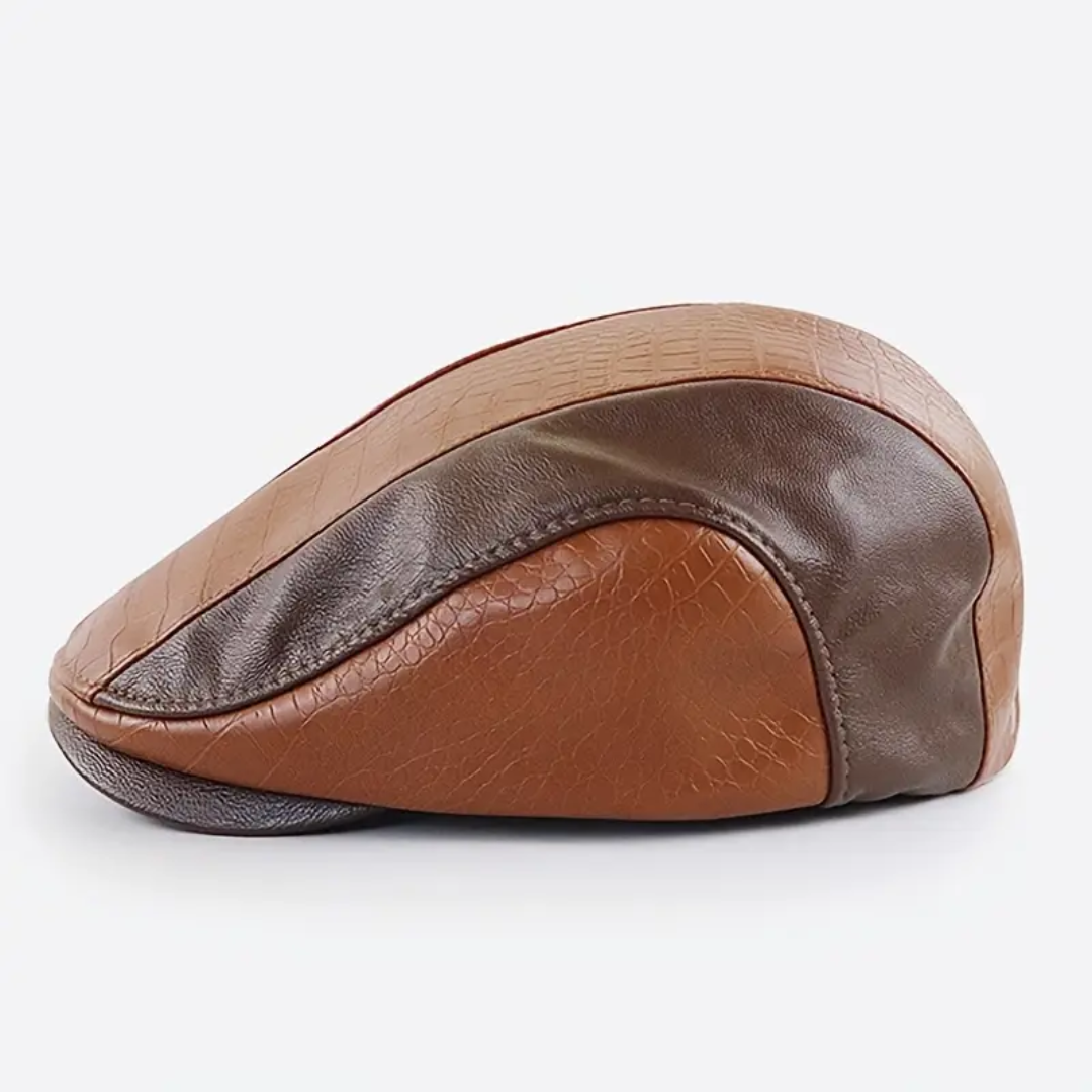 Harold – Two-Tone Heritage Flat Cap