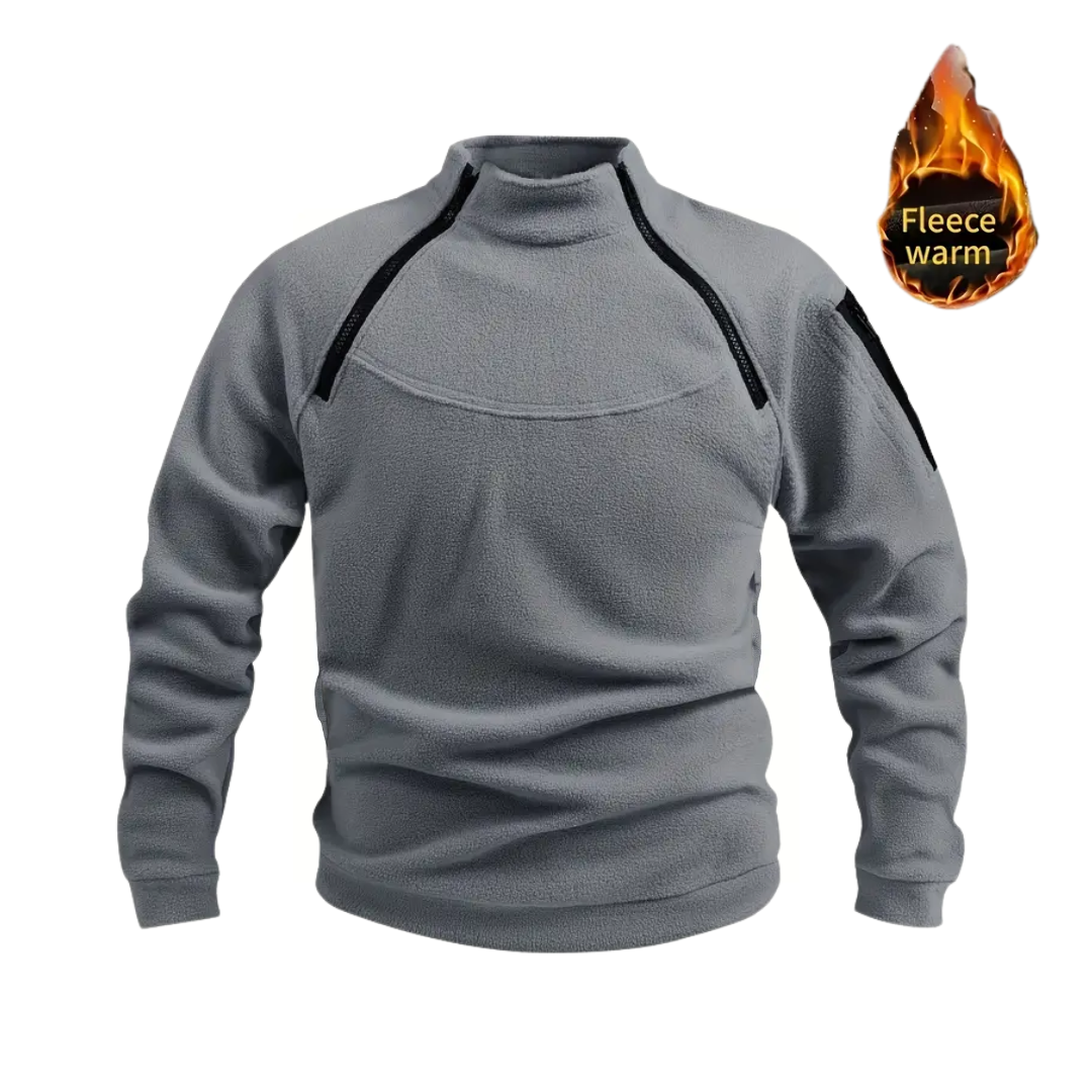 Gareth – Tactical Fleece Pullover with Utility Zips