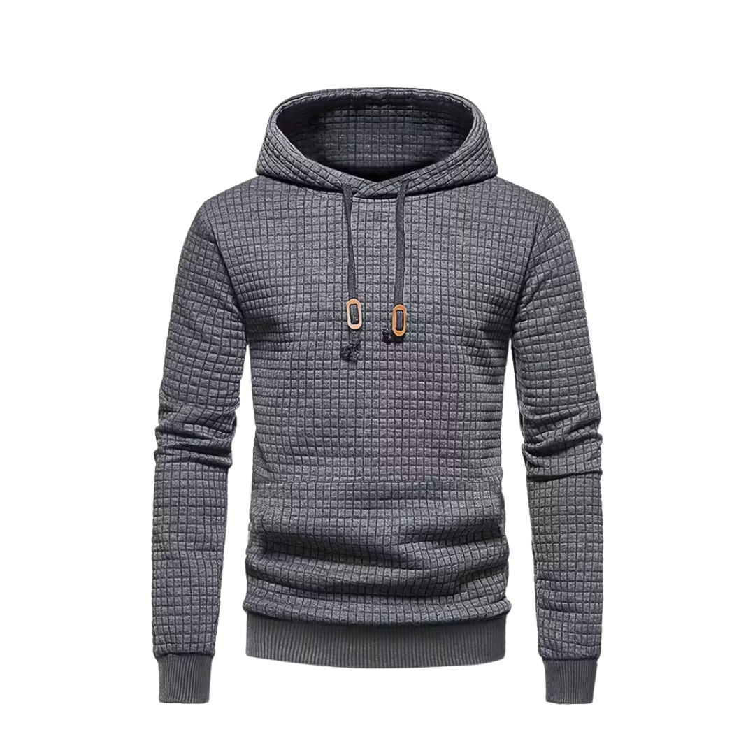 Mason – Textured Lightweight Hoodie