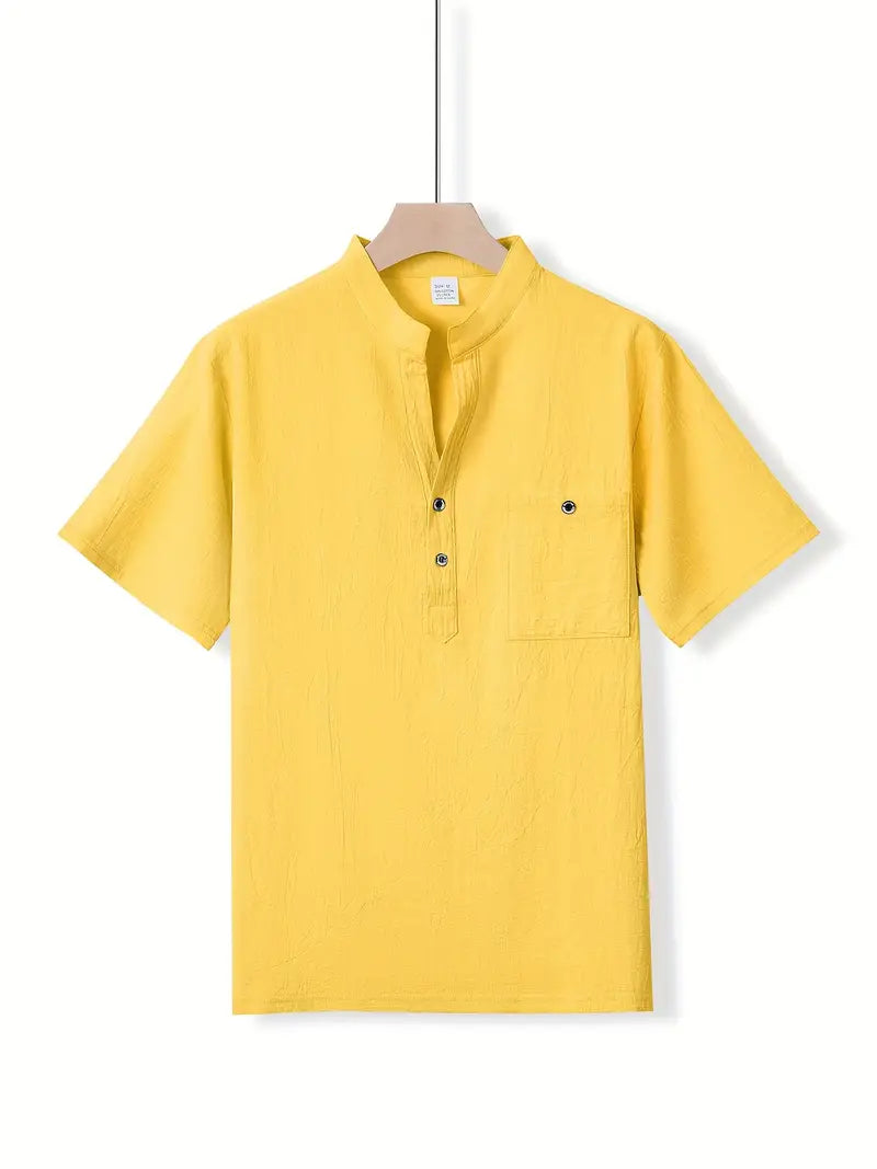 Peter - Elegant Short Sleeve Shirt (1+1 FREE)