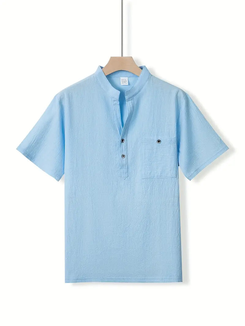 Peter - Elegant Short Sleeve Shirt (1+1 FREE)