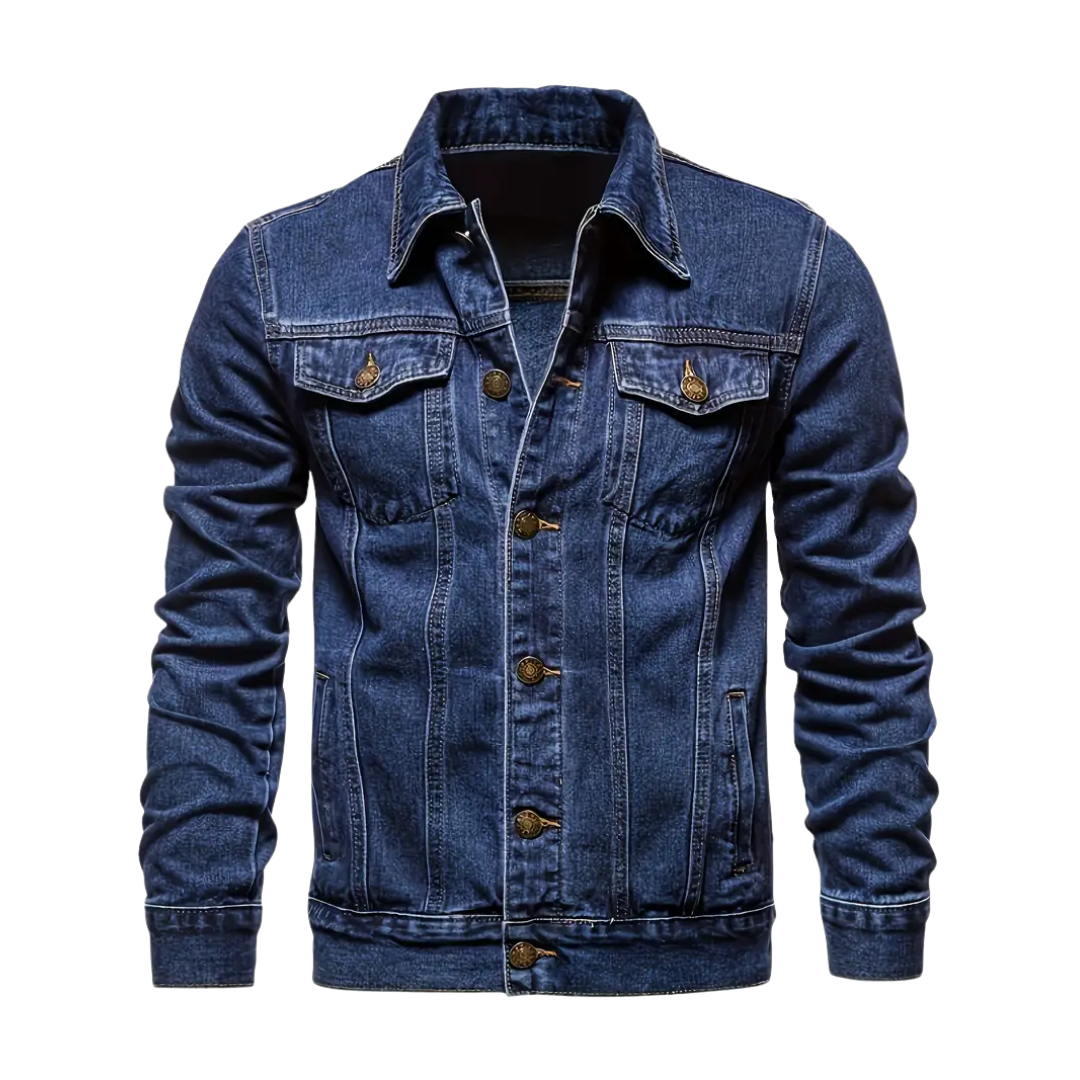 Alfred – Classic Light Wash Denim Jacket