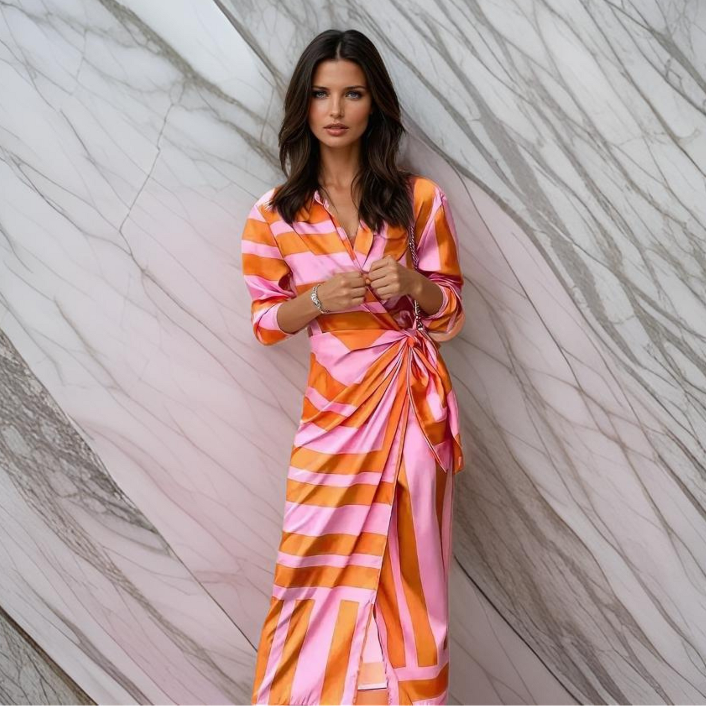 Juliette™ | Wrap Dress with Print