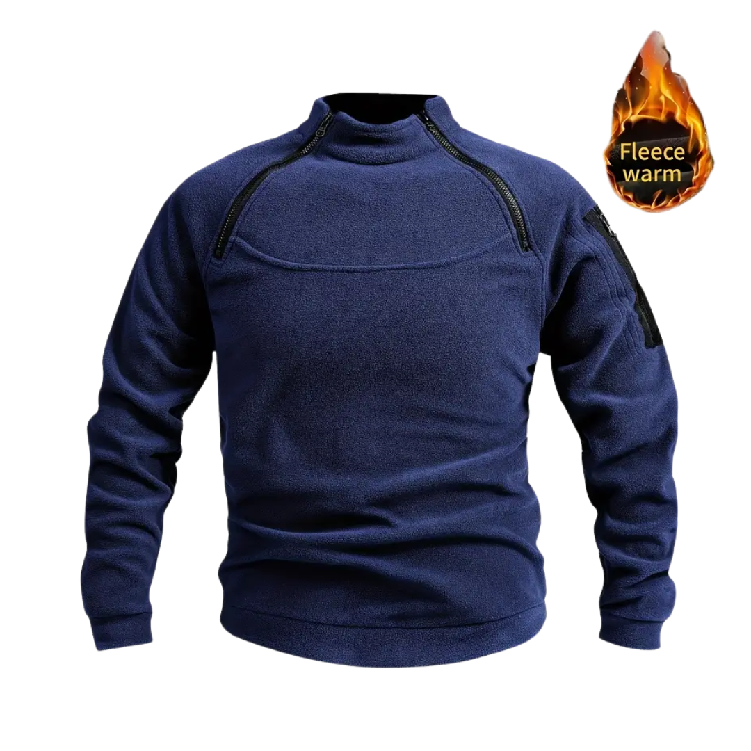 Gareth – Tactical Fleece Pullover with Utility Zips