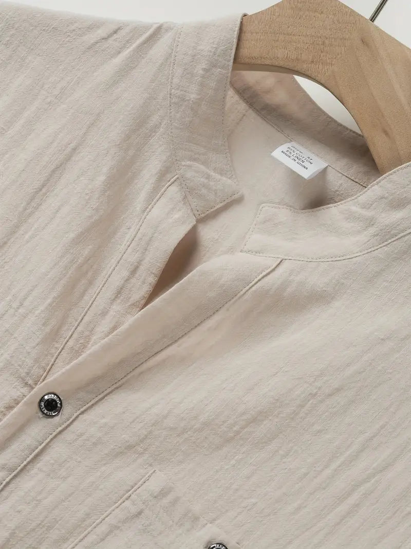 Peter - Elegant Short Sleeve Shirt (1+1 FREE)