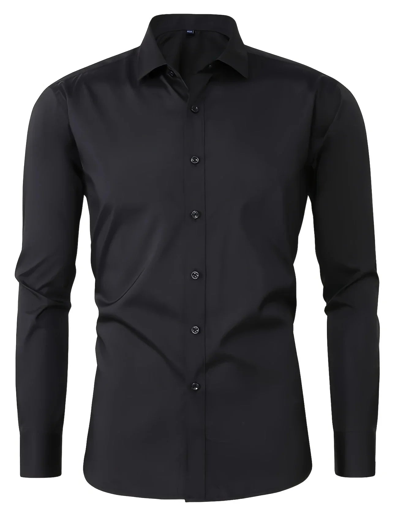 Byron - Elegant Long Sleeve Shirt With Button (1+1 FREE)