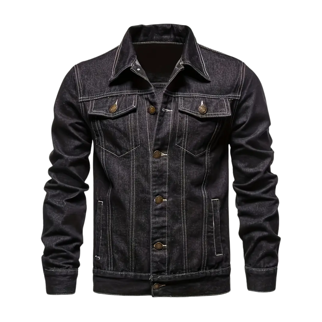 Alfred – Classic Light Wash Denim Jacket